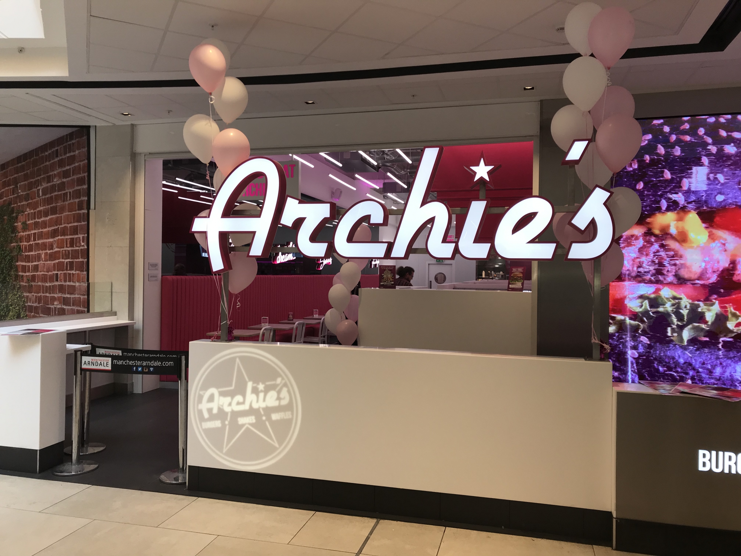 ADXBA helps bring new Archies restaurants to life with LED QSR signage